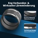 Thumbnail 5 de Hon&Guan Abluftset 100mm Rohrventilator mit Aktivkohlefilter 🌀