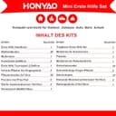 Thumbnail 4 de HONYAO Erste Hilfe Set 90‑teilig — Reiseapotheke 🩹