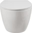 Thumbnail 1 de HOROW Wand-WC D‑Form 52 cm, abnehmbarer Sitz und Absenkung 🚽