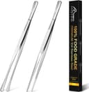 Thumbnail principal de Hotec Grillzange Edelstahl Lang 30 cm Kochpinzette Küche 🍽️