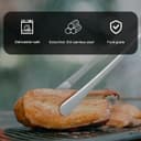 Thumbnail 2 de Hotec Grillzange Edelstahl Lang 30 cm Kochpinzette Küche 🍽️