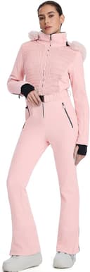 Thumbnail 3 de HOTIAN Damen Einteiler Skioverall Snowboardanzug ⛷️