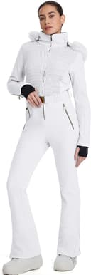 Thumbnail 4 de HOTIAN Damen Einteiler Skioverall Snowboardanzug ⛷️