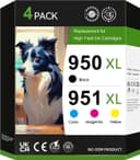 Thumbnail principal de HP 950XL/951XL Druckerpatronen Multipack 4er-Pack 🖨️