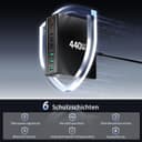 Thumbnail 2 de HSSNS USB-C Ladegerät Mehrfach 440W 8 Ports für MacBook 📷