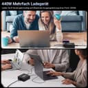 Thumbnail 4 de HSSNS USB-C Ladegerät Mehrfach 440W 8 Ports für MacBook 📷
