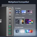 Thumbnail 5 de HSSNS USB-C Ladegerät Mehrfach 440W 8 Ports für MacBook 📷