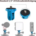 Thumbnail 2 de HSU Aluminium 1/4-Zoll Kamerahalterung Stativadapter 📷