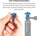 Thumbnail 3 de HSU Aluminium 1/4-Zoll Kamerahalterung Stativadapter 📷