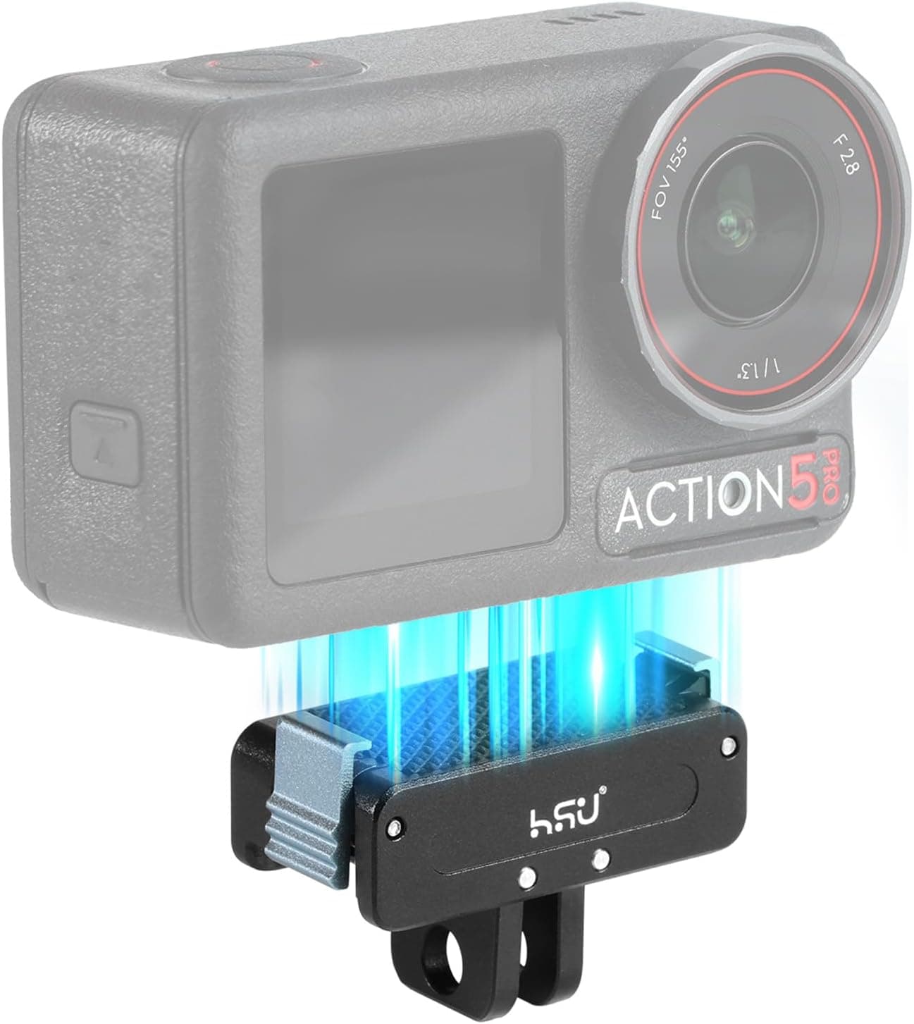 HSU Magnethalterung für DJI Osmo Action 5 Pro 🎥