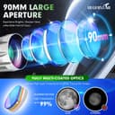 Thumbnail 1 de HUGERSTAR 90mm Refraktor 900mm Teleskop für Einsteiger 📷