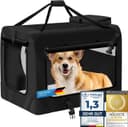 Thumbnail principal de Hunde-Transportbox M 62×42×42 cm faltbare Hundetasche 🐶