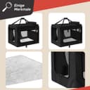 Thumbnail 4 de Hunde-Transportbox M 62×42×42 cm faltbare Hundetasche 🐶