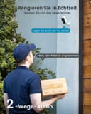 Thumbnail 5 de ieGeek 3MP Überwachungskamera für außen mit Akku 📷