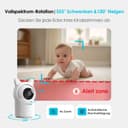 Thumbnail 3 de ieGeek Babyphone 1080P mit 5-Zoll-Display und PTZ 📷