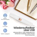 Thumbnail 5 de 2‑in‑1 Augenbrauen‑Trimmer USB Elektrisch für Gesicht 🎧