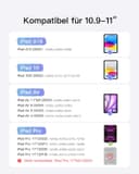 Thumbnail 1 de Inateck AceTouch KB04122 Tastaturhülle für iPad 11" ⌚