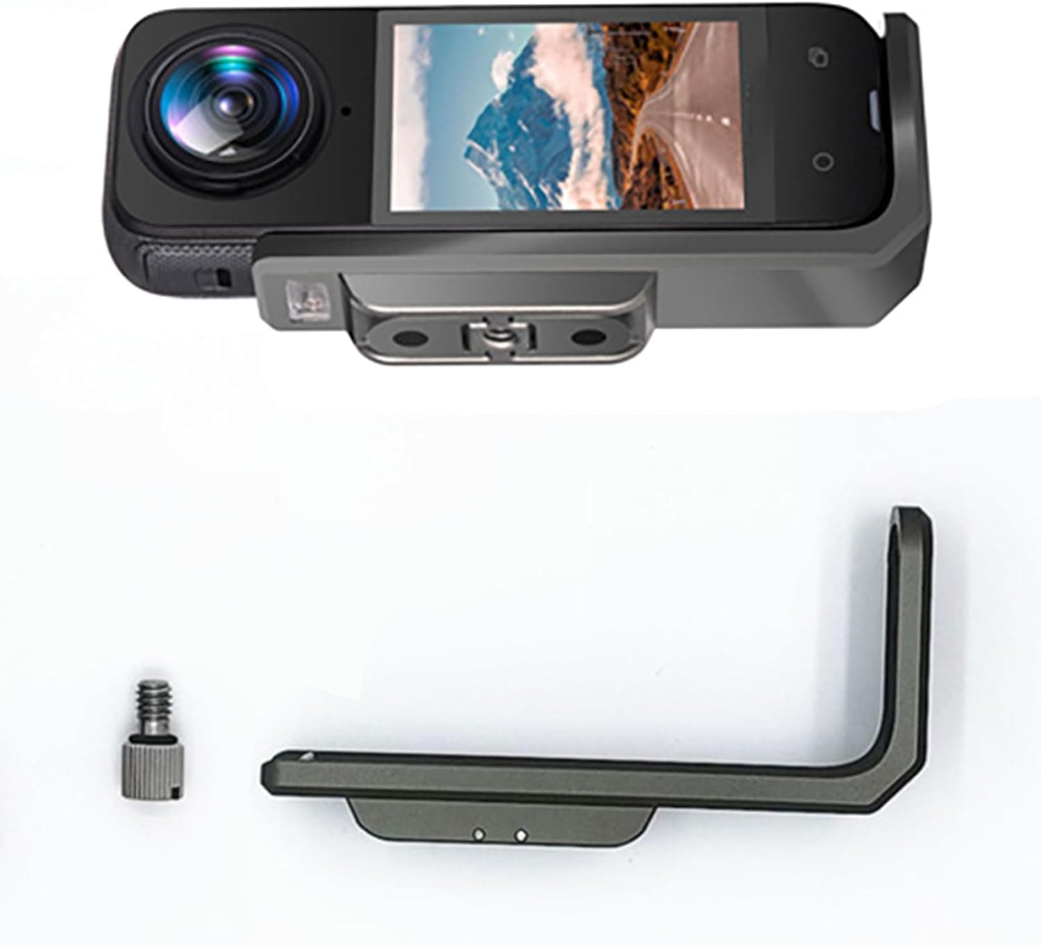 Insta360 X4 Horizontalhalterung L‑Form – Aluminium 🎥