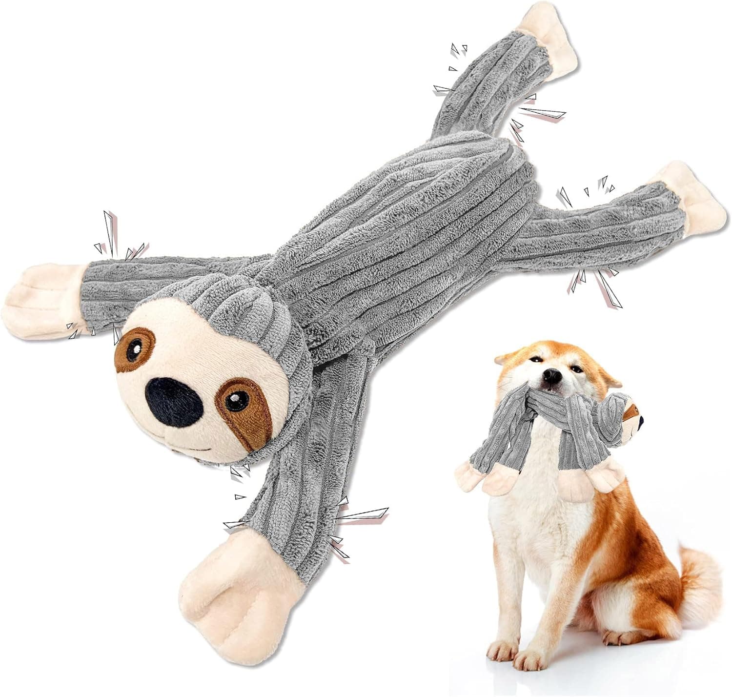 Intelligenz Welpenspielzeug Interaktives Plüschspielzeug für Hunde 🐶