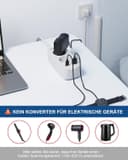 Thumbnail 6 de Japanischer Reiseadapter PD20W USB Schnellladekabel 1,5 m Typ A 📷