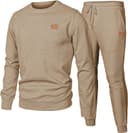 Thumbnail principal de JMIERR Herren Jogginganzug 2-teilig mit Strukturmuster ⌚