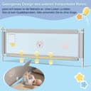 Thumbnail 2 de Jopassy Bettgitter 200 cm + 180 cm, höhenverstellbar ⛑️