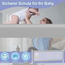 Thumbnail 3 de Jopassy Bettgitter 200 cm + 180 cm, höhenverstellbar ⛑️