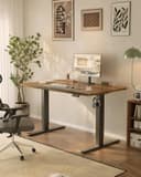 Thumbnail 1 de JUMMICO höhenverstellbarer Schreibtisch 120×60 cm 🪑