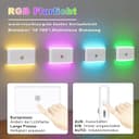 Thumbnail 2 de Justup Nachtlicht mit Bewegungsmelder 7 Farben LED Nachtlicht ⌚