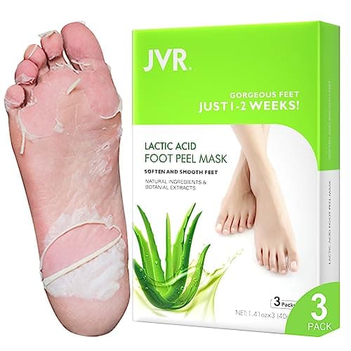 JVR Fußmaske Milchsäure-Peeling 3er Set ⌚