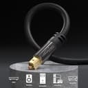 Thumbnail 1 de KabelDirekt TOSLINK Optisches Audiokabel 1 m 🎧