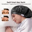 Thumbnail 5 de Kaome Seiden-Schlafmütze 22 Momme, 100% Maulbeerseide, verstellbar ⌚