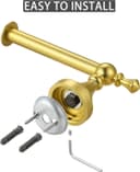 Thumbnail 4 de Katezon Toilettenpapierhalter Gold Wandhalterung 🚽