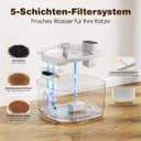 Thumbnail 6 de Katzenbrunnen Kabellos 3,2 L Trinkbrunnen für Katze 📷