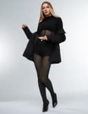 Thumbnail 2 de KBVOT Thermo Strumpfhose Damen Winter Dicker Fleece ⌚