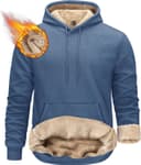 Thumbnail principal de KEFITEVD Hoodie Herren Dicke Sherpa Fleece Winter ⌚