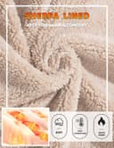 Thumbnail 3 de KEFITEVD Hoodie Herren Dicke Sherpa Fleece Winter ⌚