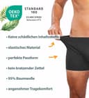 Thumbnail 1 de Kemes Boxershorts Herren 10er-Pack Baumwolle Unterwäsche 🎽