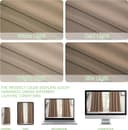 Thumbnail 3 de KGORGE Vorhänge 2er Set 175×140 cm blickdicht 🪟