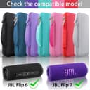 Thumbnail 3 de Khanka Hülle für JBL Flip 7/Flip 6 — Tragetasche Grün 🎧