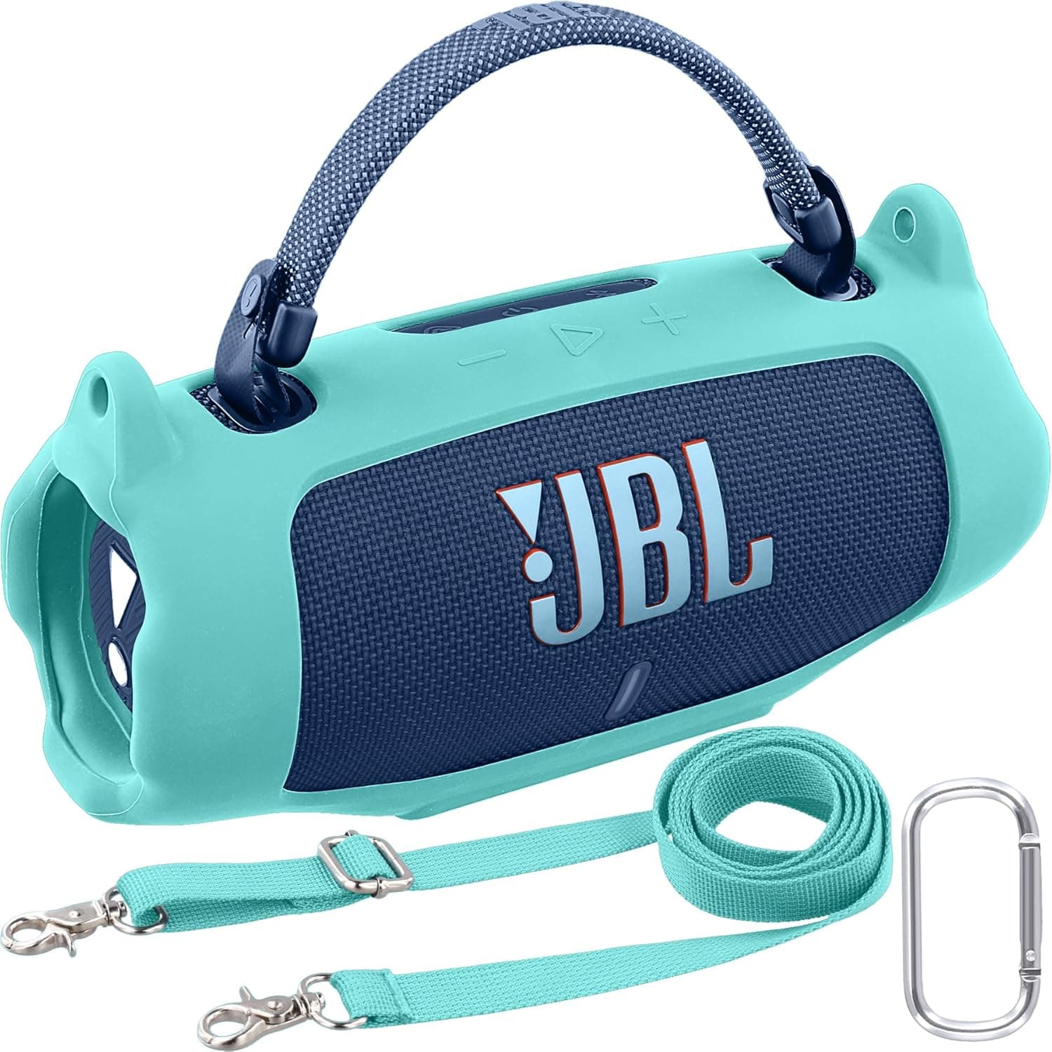 Khanka Silikonhülle für JBL Charge 6, Minzgrün 🎧