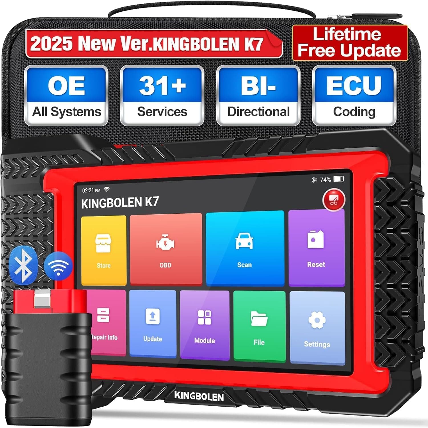 KINGBOLEN K7 OBD2 Diagnosegerät für KFZ 🔧