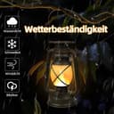 Thumbnail 3 de KINGLEAD Vintage Solar-Laterne – Laternen außen ⌚