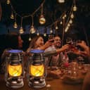 Thumbnail 5 de KINGLEAD Vintage Solar-Laterne – Laternen außen ⌚