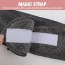 Thumbnail 2 de Kinhwa Sethaarband Mikrofaser Abschminkeinband Grau 🪬