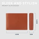 Thumbnail 6 de KRONIFY Atlas Leder-Geldbörse RFID Schutz mit Münzfach 👝