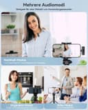 Thumbnail 2 de KUKIHO Lavalier Mikrofon 2‑Sender für Smartphone 🎧