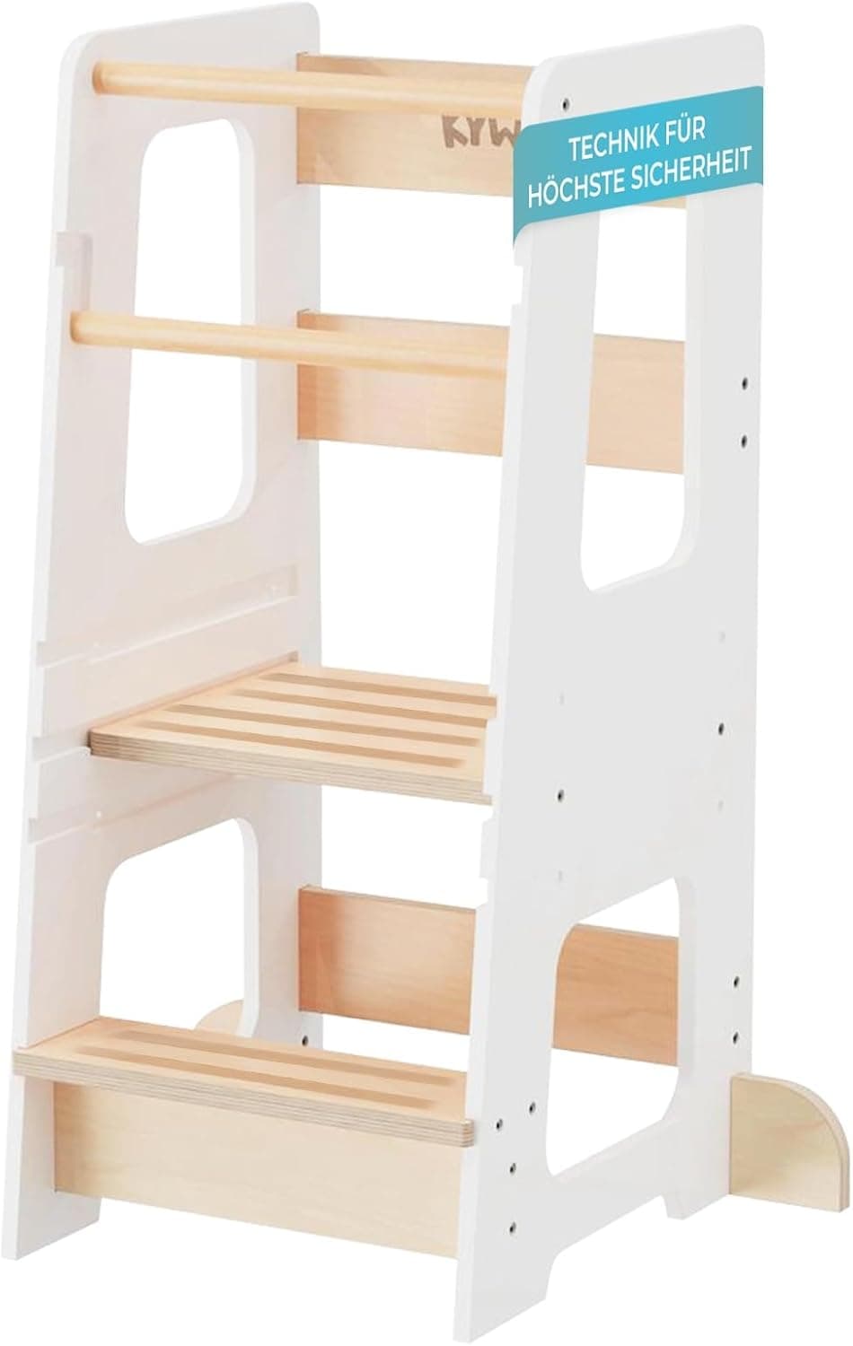 KYWAI Montessori Lernturm Premium, höhenverstellbar 👶