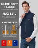 Thumbnail 1 de LABCOOL beheizbare Weste 6-Zonen, USB-Powerbank 10000 mAh ⌚