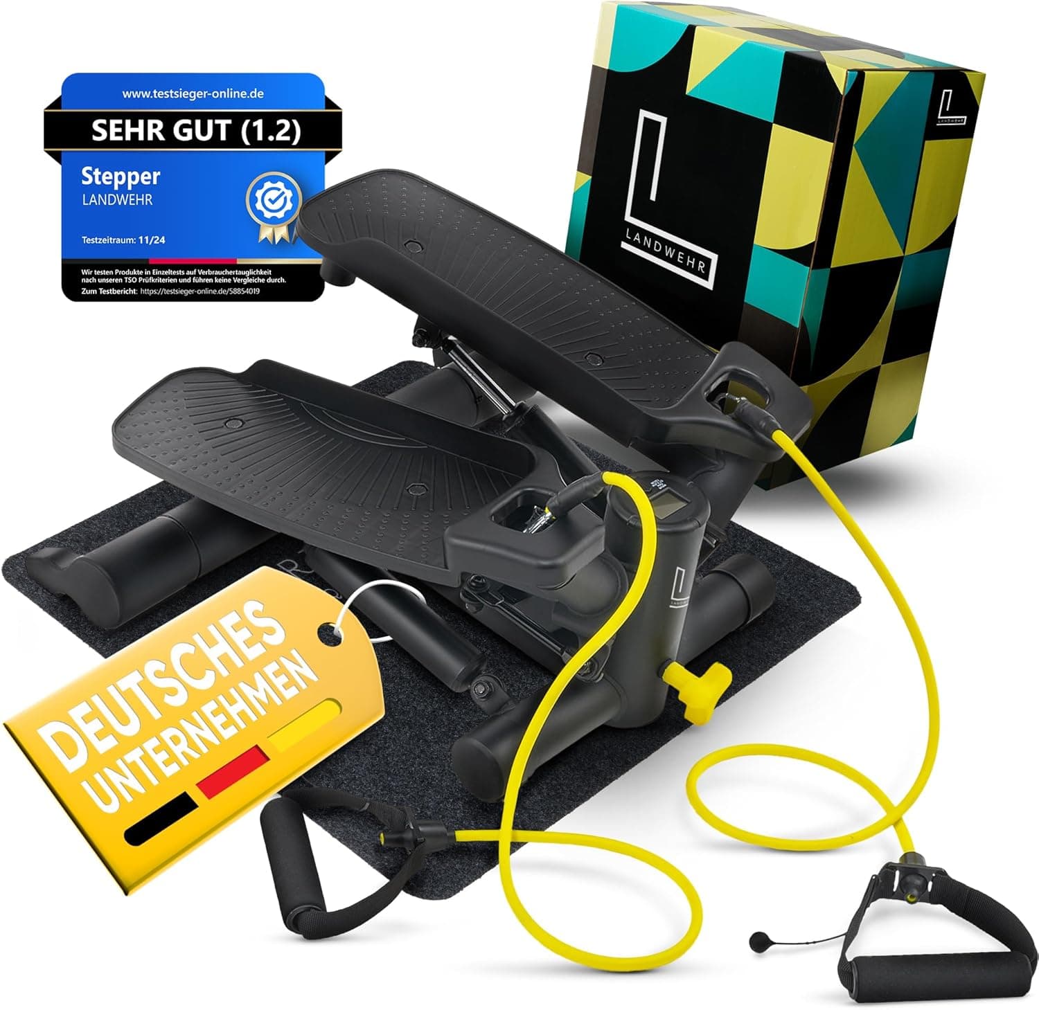 LANDWEHR Stepper Treppensteiger 180 kg Belastbarkeit 🏋️